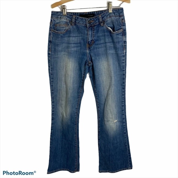 Vintage Calvin Klein Boot Cut Jeans Sz 6 Women’s - Picture 5 of 10